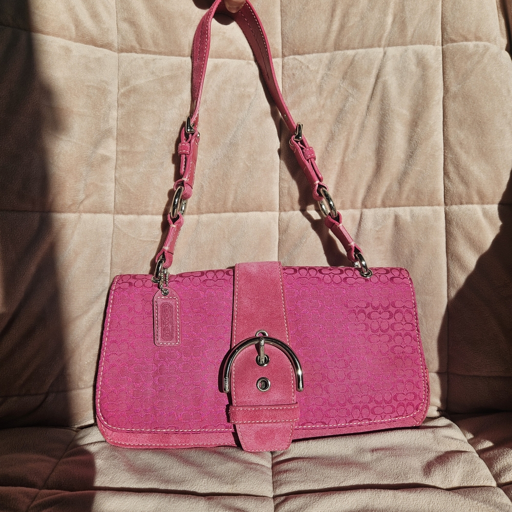 Coach Soho Signature Buckle Bag